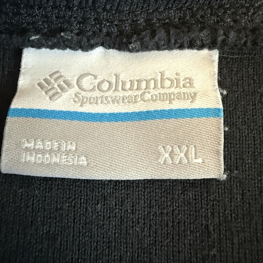 Columbia Mens Full Zip Hooded Fleece Jacket XXL Outdoors Casual Layers Camping - Picture 7 of 16